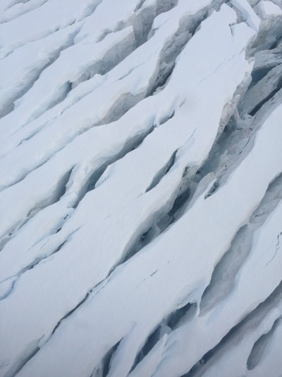 Ice on Franz Joseph Glacier